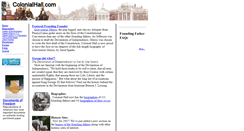 Desktop Screenshot of colonialhall.com